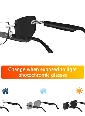 AI translator Smart Glasses Bluetooth Sunglasses earbuds