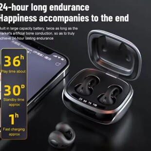 TWS Wireless Bluetooth Bone Conduction Headphones Earphones