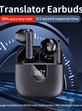translator earbuds AI bluetooth headphone instant eadphone