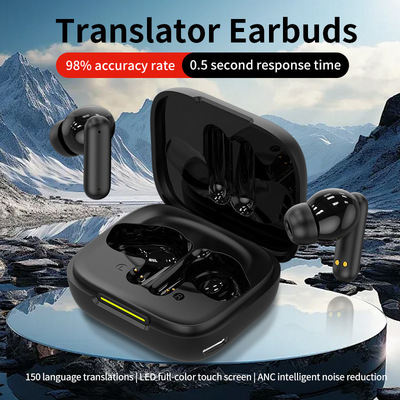 B19 Smart Voice Translation Earbuds Bluetooth Simultaneous