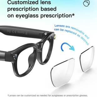 AI Translator Smart Sunglass Camera 8MP  translation glasses