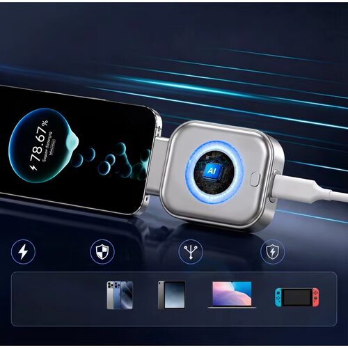 Smart Auto Stop Charging Adapter 140w Fast Charging Station