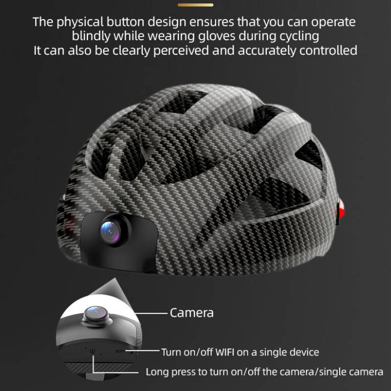 Helmet Sports Camera WIFI Video Recorder Bluetooth Headset