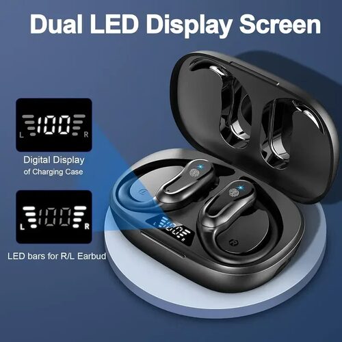 TWS Earphones Bluetooth Headphones Stereo Noise Reduction