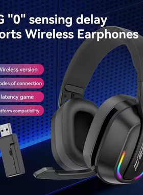 Over Ear Gaming Headset Bluetooth5.4 Earphones  Headphones