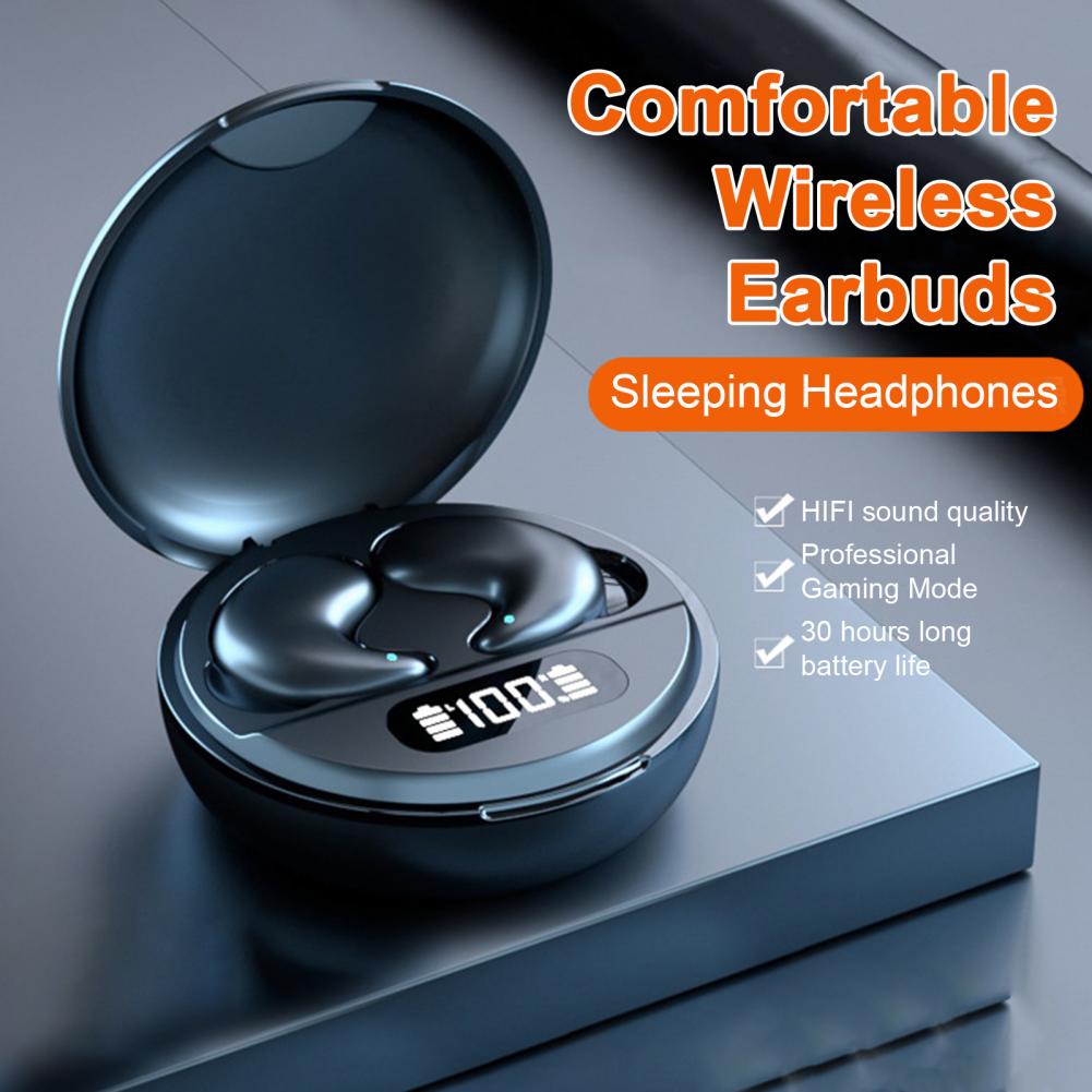 Bluetooth-compatible Earphones Sleeping Earphone earbuds
