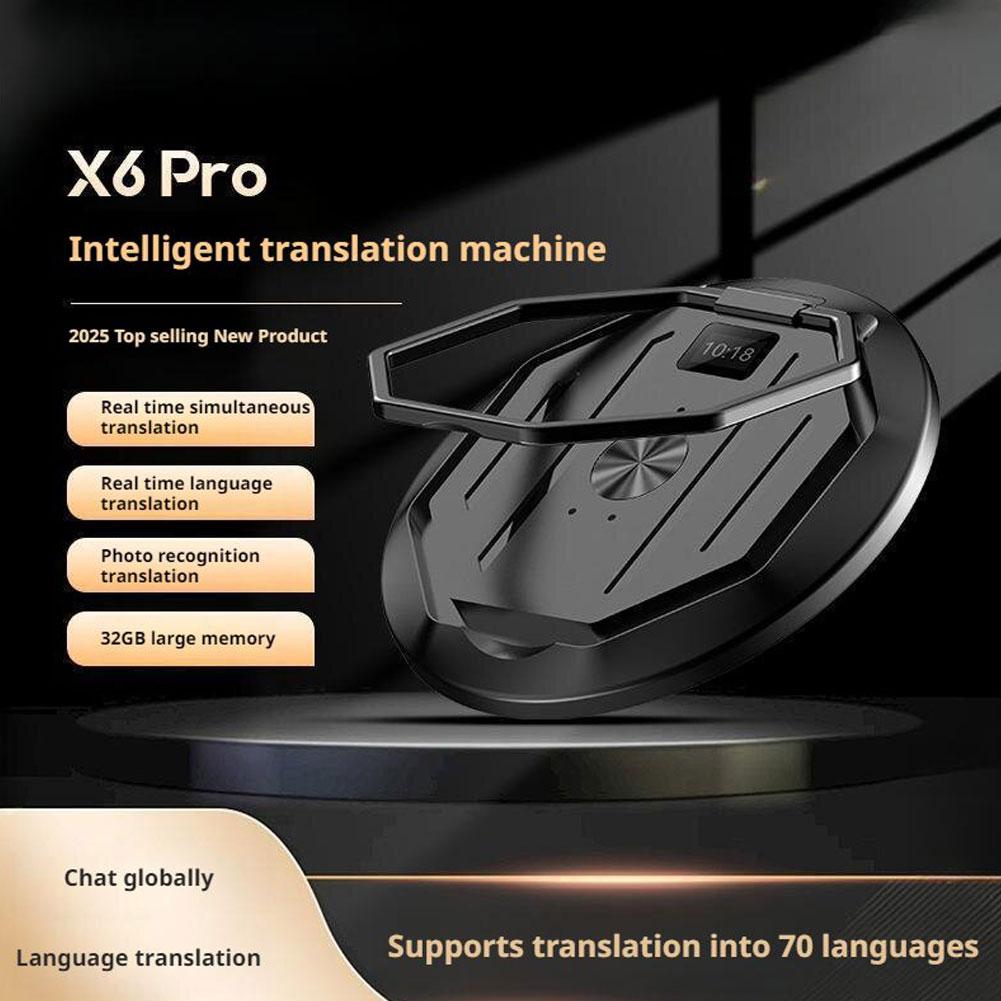 Ai Translator X6pro Recorder Photo Translation Simultaneous