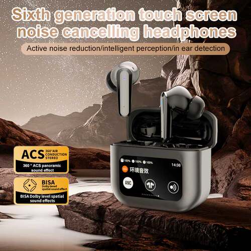 AI translator Earbuds TWS Earphones ANC bluetooth Headset
