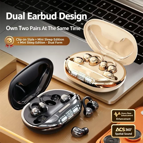 4 Headphones (2 Pairs) Bluetooth Headset  couple earbuds