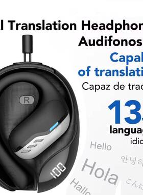 Wireless Earphones Translators Bluetooth Earbuds  Headphones