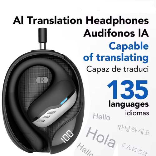 Wireless Earphones Translators Bluetooth Earbuds  Headphones