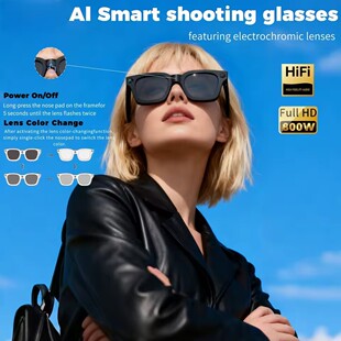 AI Smart Glasses Video translator Bluetooth Call camera