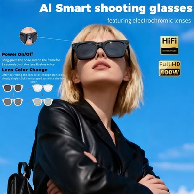 AI Smart Glasses Video translator Bluetooth Call camera