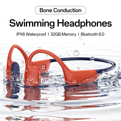 Swimming Bone Conduction Bluetooth Earphones 32GB MP3