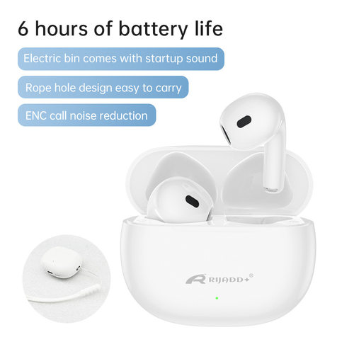 Wireless ENC Headset Charge Case Earphones Smart Earbuds