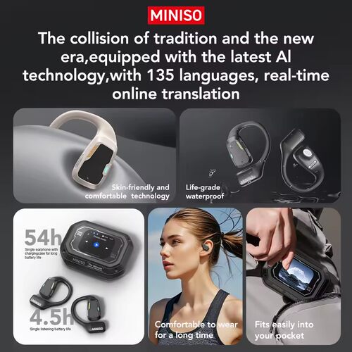 Translator Earphone MINISO M98 AI translation Headphones