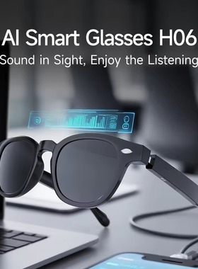 AI translator  Glasses Bluetooth Earphones Eyeglass Sunglass