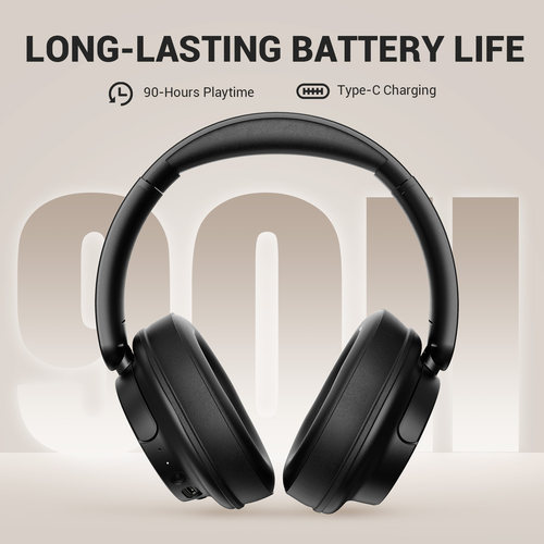 Wireless Bluetooth 5.3 Headphones Bass/Pop Over Ear Headset