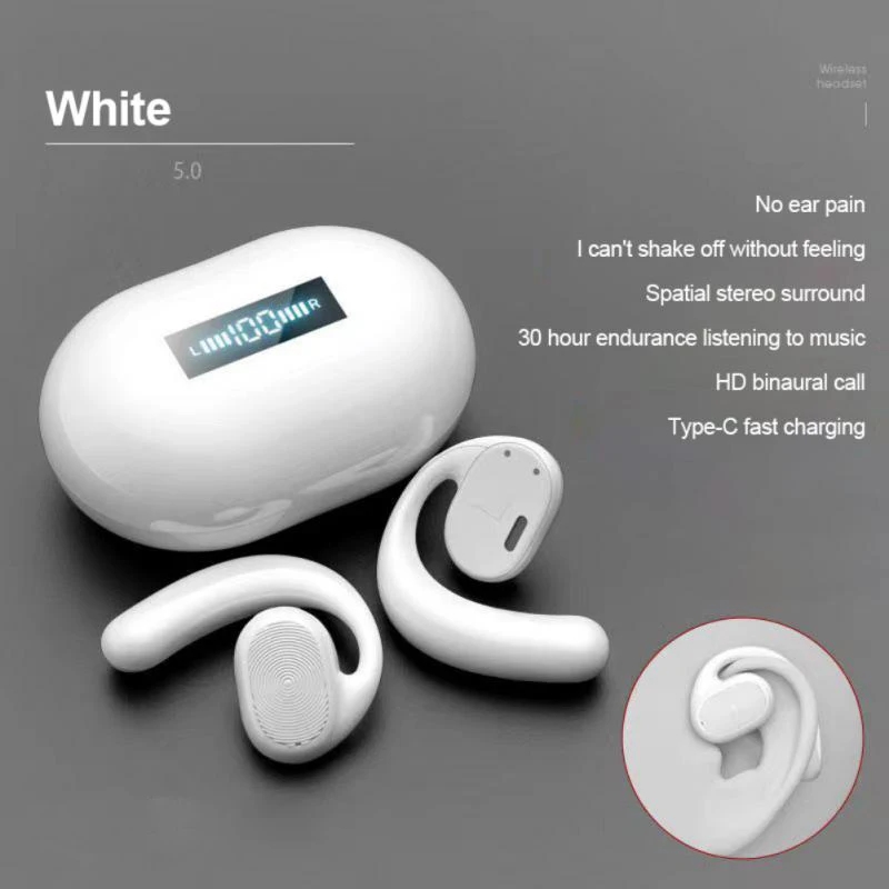 Bluetooth Earphones TWS Sports Ear Hanging Wireless Earphone