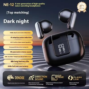Wireless Bluetooth Earphone TWS ENC Headphones Earbuds