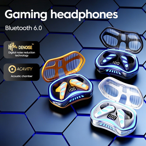 Gaming Bluetooth Headphones RGB In-Ear TWS Headphones