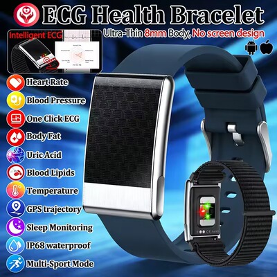 Uric Acid Blood lipids Smart Bracelet  ECG No Screen