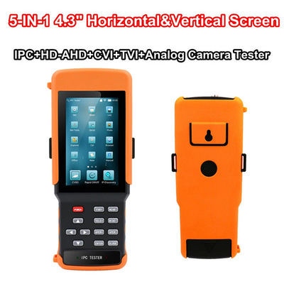 4.3'' CCTV Tester for IP/AHD/CVI/TVI/Analog Camera  BNC Net
