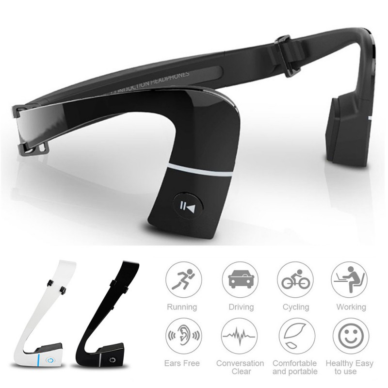 Wireless Bluetooth Headset Bone Conduction Ear-phones Sports