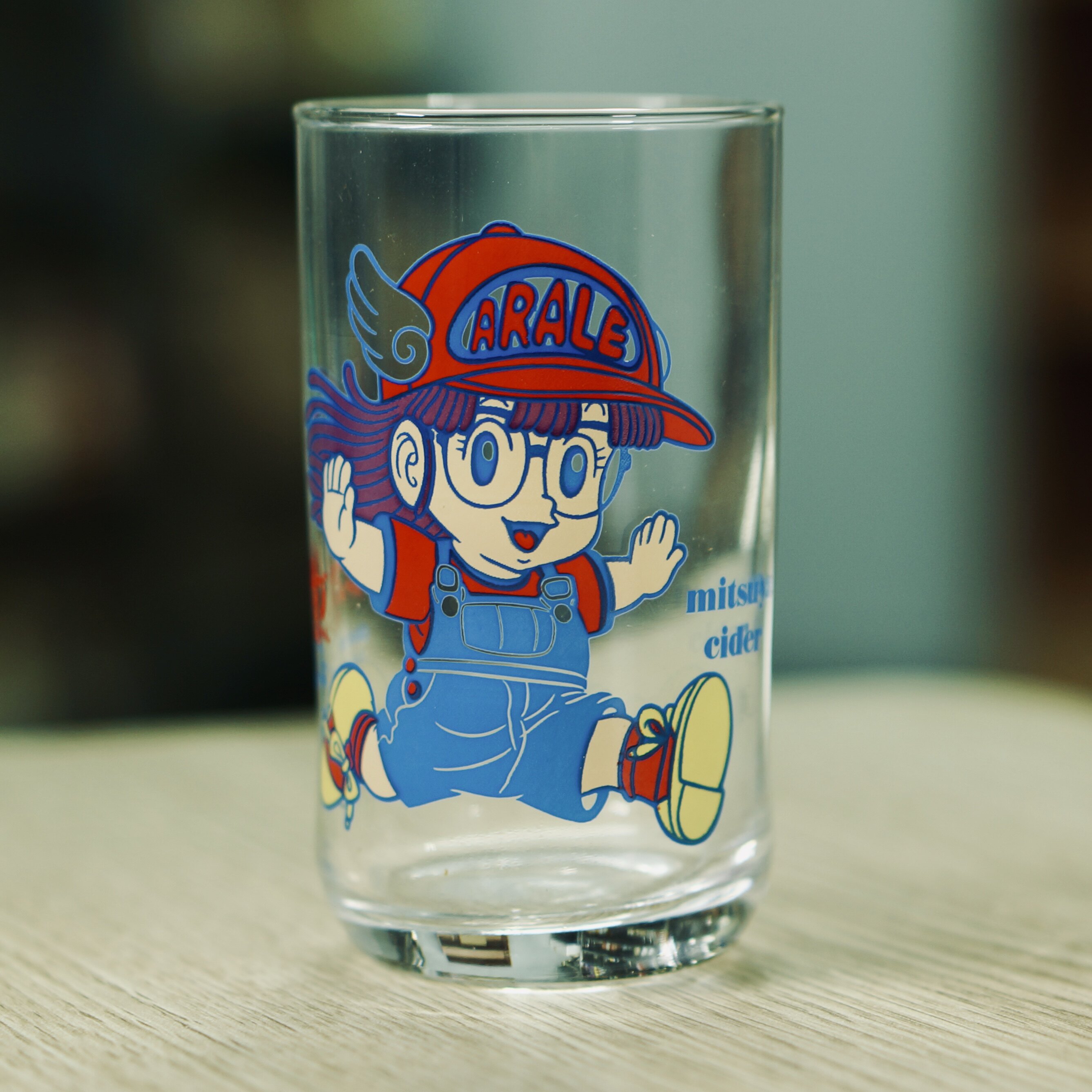 日本进口阿拉蕾 IQ博士杯子 卡通漫画玻璃杯鸟山明 动漫周边水杯