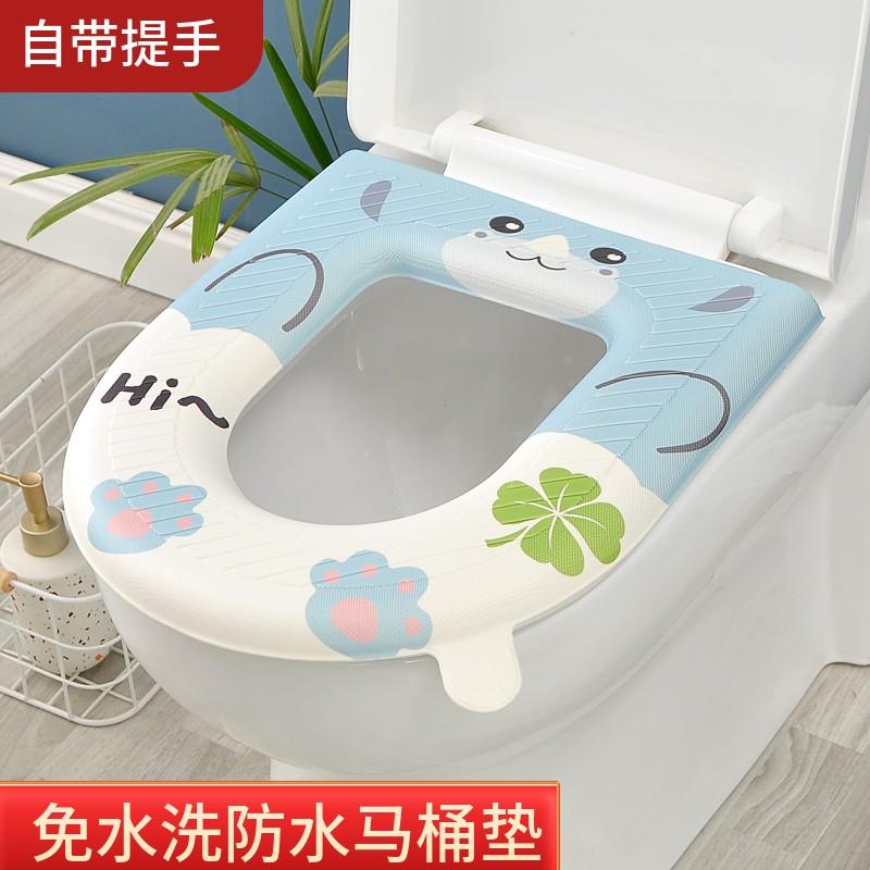 防水加厚马桶垫坐垫四季通用坐便垫冬季保暖马桶坐便圈垫马桶垫子