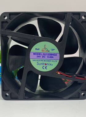 SJ1238HD2台湾三巨DC24V 12038 SJ1238HD1 变频器散热风机风扇