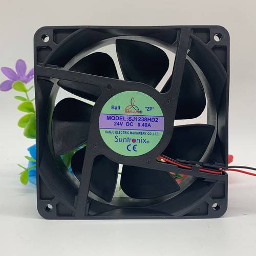 SJ1238HD2台湾三巨DC24V 12038 SJ1238HD1 变频器散热风机风扇