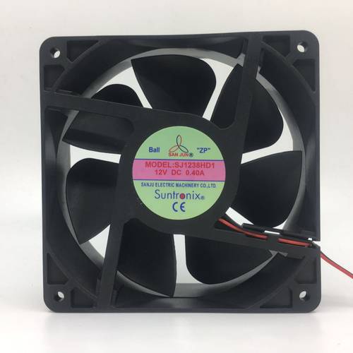 台湾三巨SAN JUN散热风扇 SJ1238HD2 24V SJ1238HD1 12V 轴流风机
