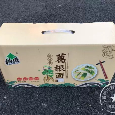 广东韶关特产粤北柏盛葛根面营养