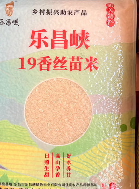 正宗乐昌峡19香丝苗米袋装5kg 韶关特产长粒香米煲仔饭炒饭新米