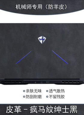 机械师F117-FP6 17寸 T90 F117-S6 S13原装贴膜外壳膜保护膜皮革