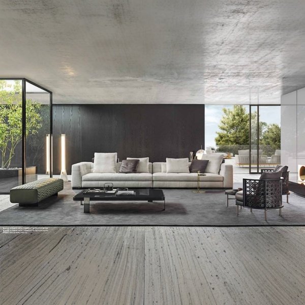 意大利现代北欧沙发别墅