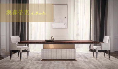 意大利长餐桌北欧长餐桌后现代长餐桌capital长餐桌轻奢长餐桌椅