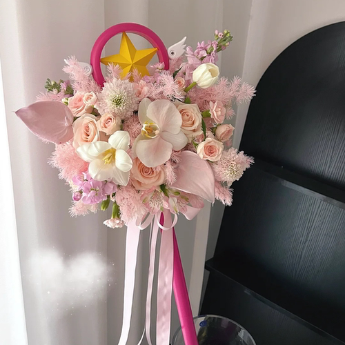 百变小樱魔法棒星之杖创意鲜花束二次元永生花手捧花送女友生日