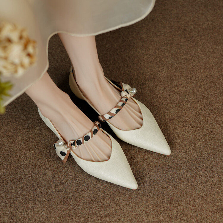 2023秋款尖头软面牛皮平底浅口单鞋拼色低跟懒人一脚蹬女鞋大码鞋,运动/瑜伽/健身/球迷用品,广场舞鞋,淘宝优惠券,粉丝福利购,淘宝优惠卷