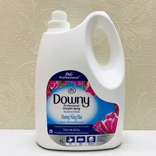 越南多丽/Downy/当妮超浓缩衣物柔顺剂洗护液4L家族装香港进口