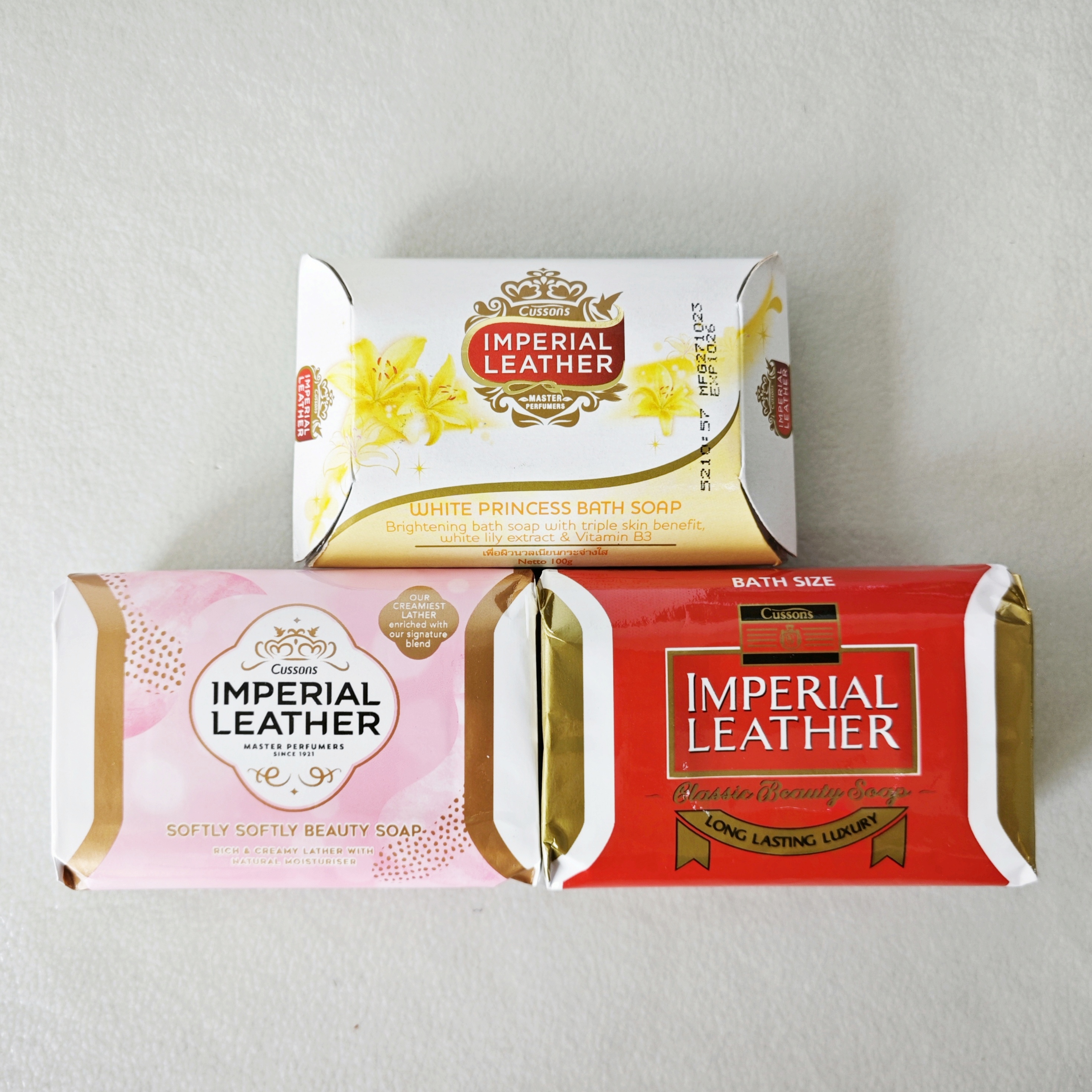 加信氏英国玫瑰香皂个装洁面