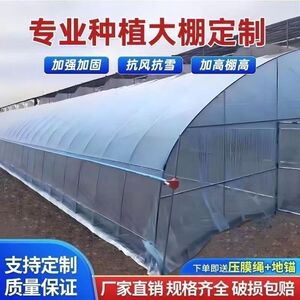 种植大棚全套骨架蔬菜育苗棚温室养殖大棚一整套钢架支架鸡棚猪棚