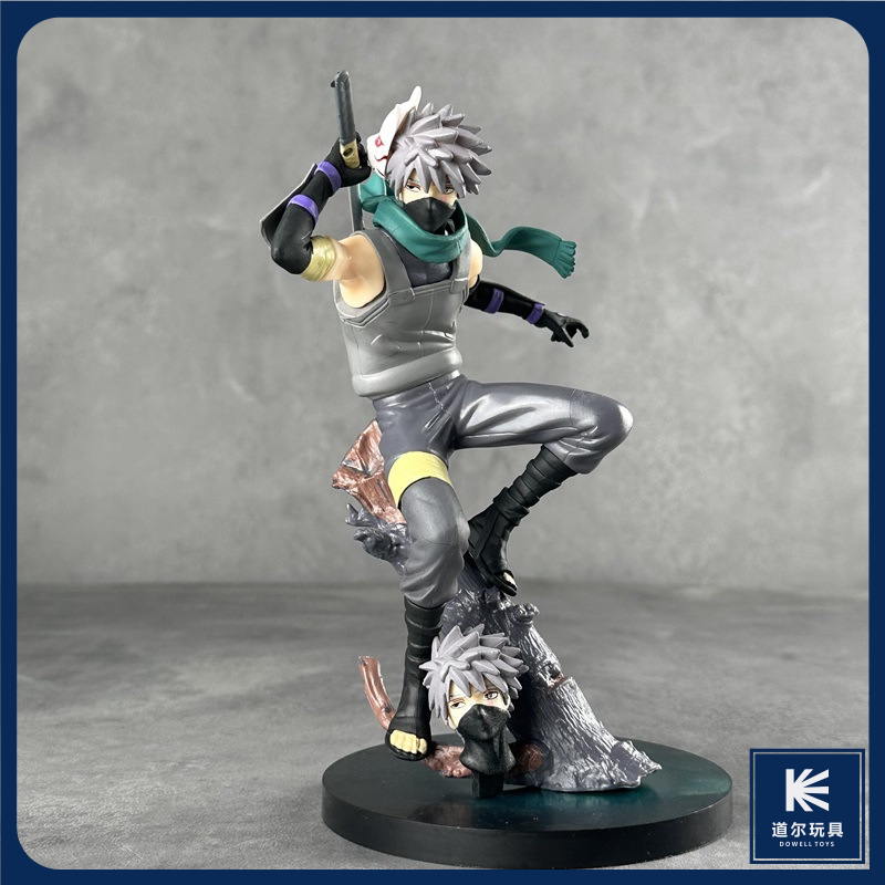 【火影忍者】青年暗部卡卡西 动漫手办模型国产实拍 二次元收藏