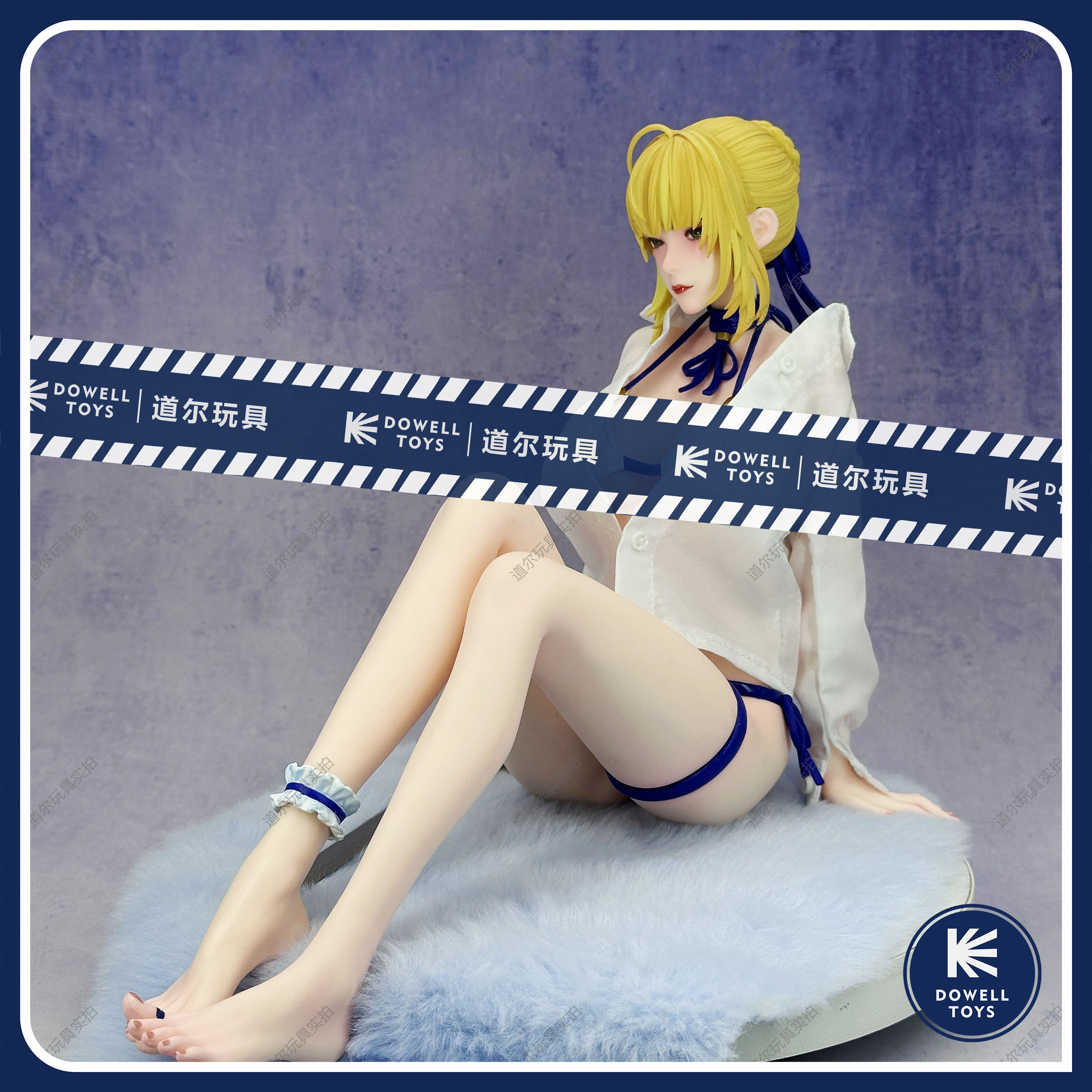 【Fate】EDS塞巴阿尔托莉雅泳装呆毛王美少女动漫手办模型摆件