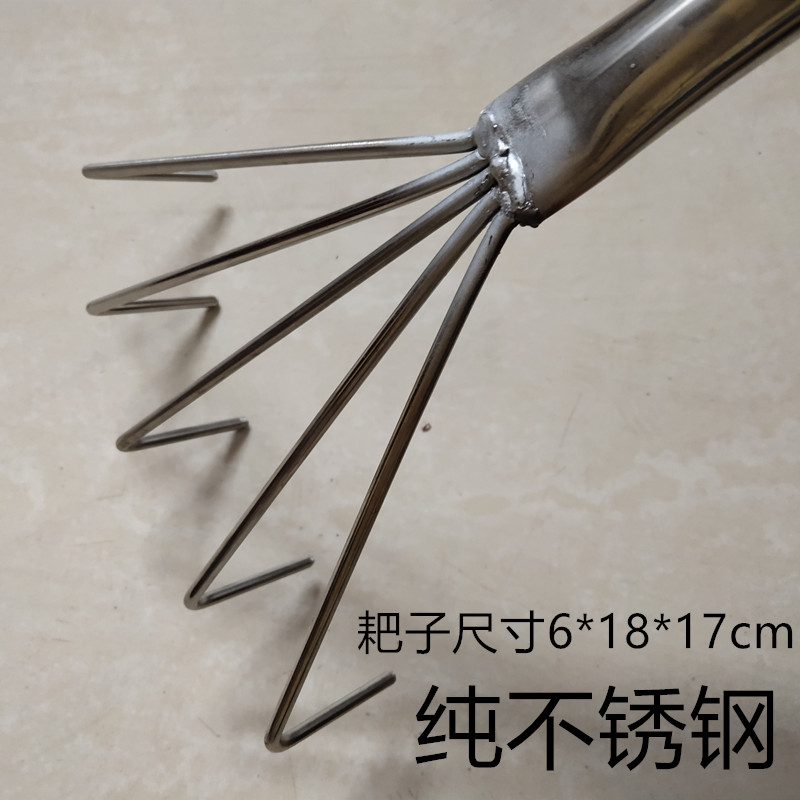 平灰器平灰耙子不锈钢扒灰耙子铺贴瓷砖平沙器泥瓦匠瓦工工具i.