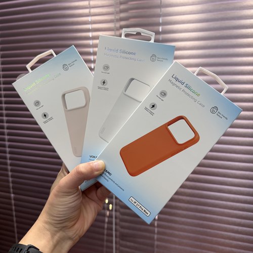 VOKAMO沃咔曼适用于苹果17promax保护套防摔纯色简约软壳液态硅胶