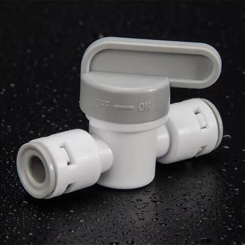 2分快接球阀  净水器反冲洗开关  塑料开关阀门 2分净水器排污阀