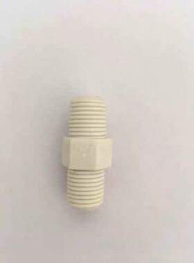 热卖净水器配件  2分外螺纹接头 滤壳连接2分对丝尼龙连接管件