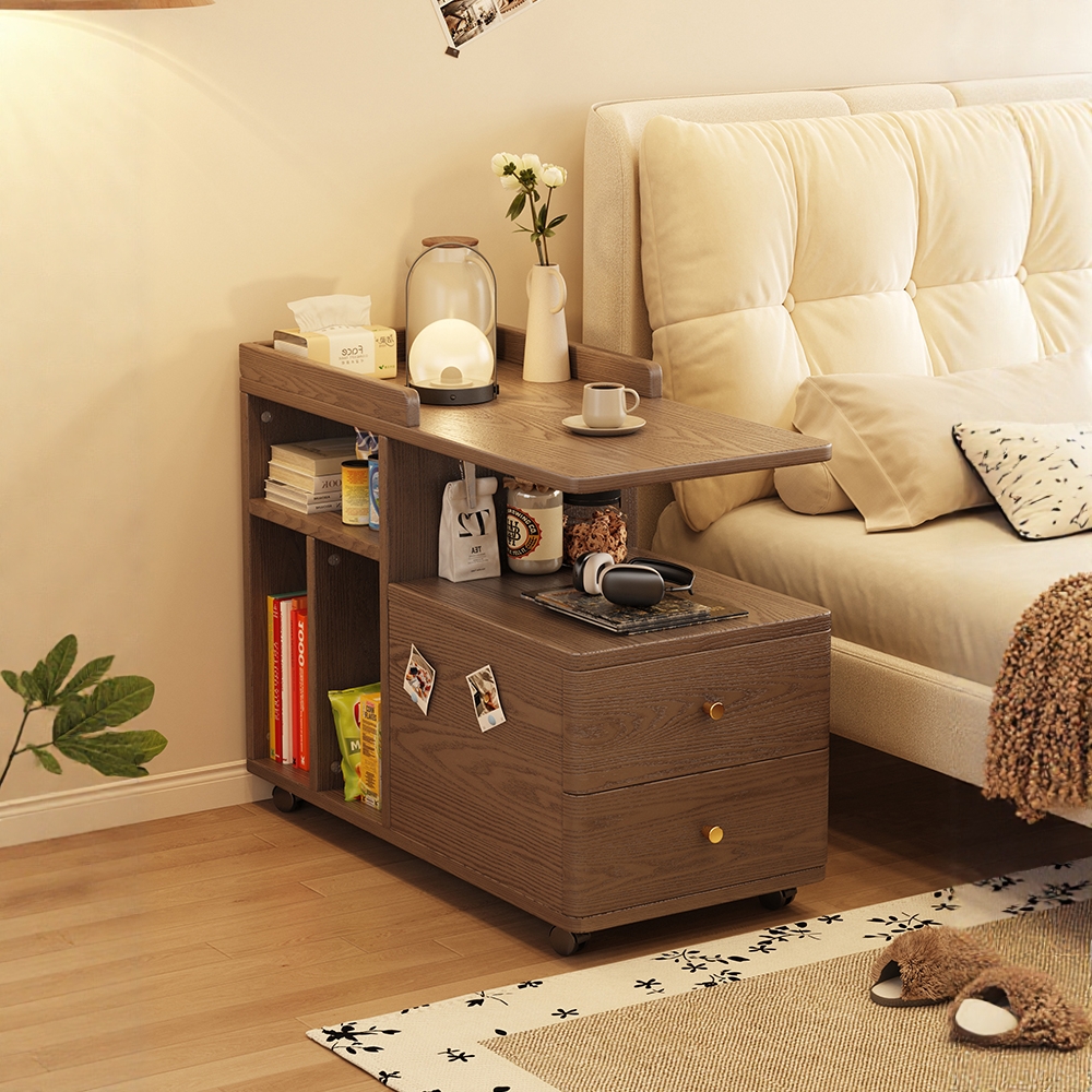 边几实木沙发边柜置物架客厅茶几